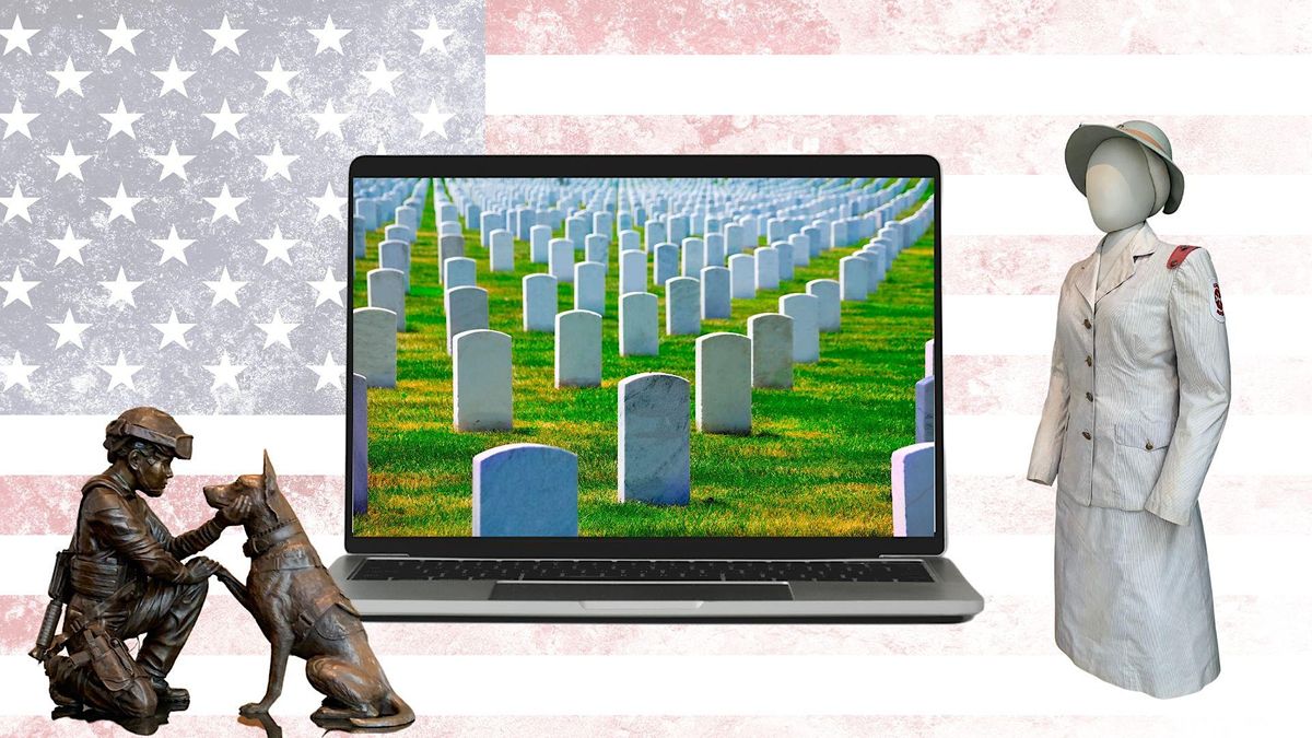 Virtual Cemetery Virtual Tour: Forgotten Women of Arlington National Cemetery at Online ...