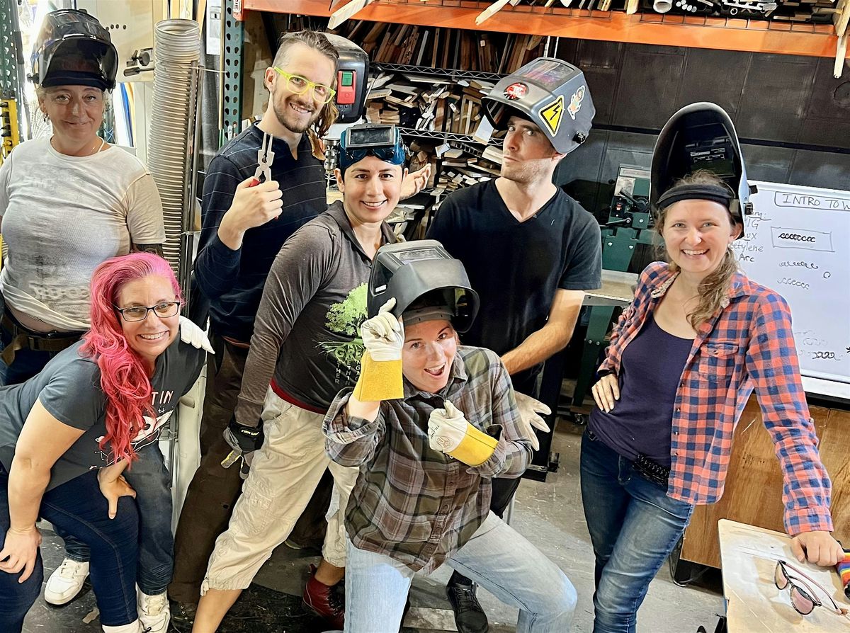 Intro to Welding at the Collab Maker Space