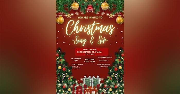 Christmas Sing -Along