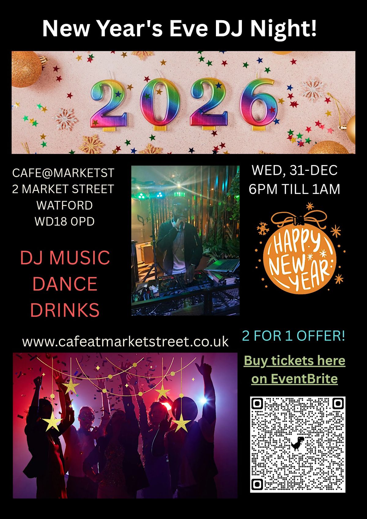New Year's Eve DJ Night!