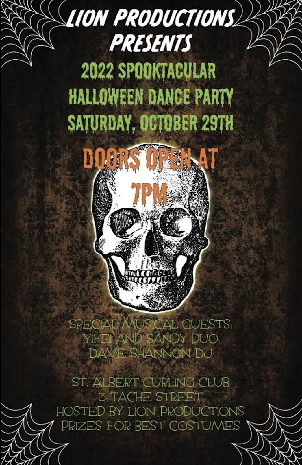 2022 Spooktacular Halloween Dance Party 3 Tache St St Albert Ab October 29 To October 30 1329