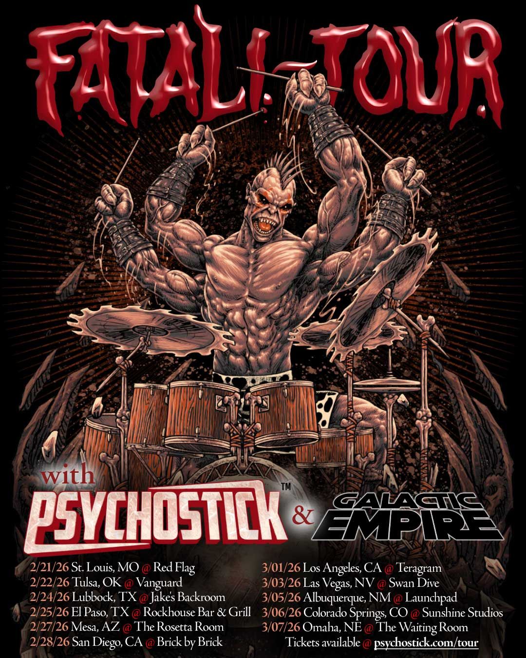 Psychostick at Teragram Ballroom
