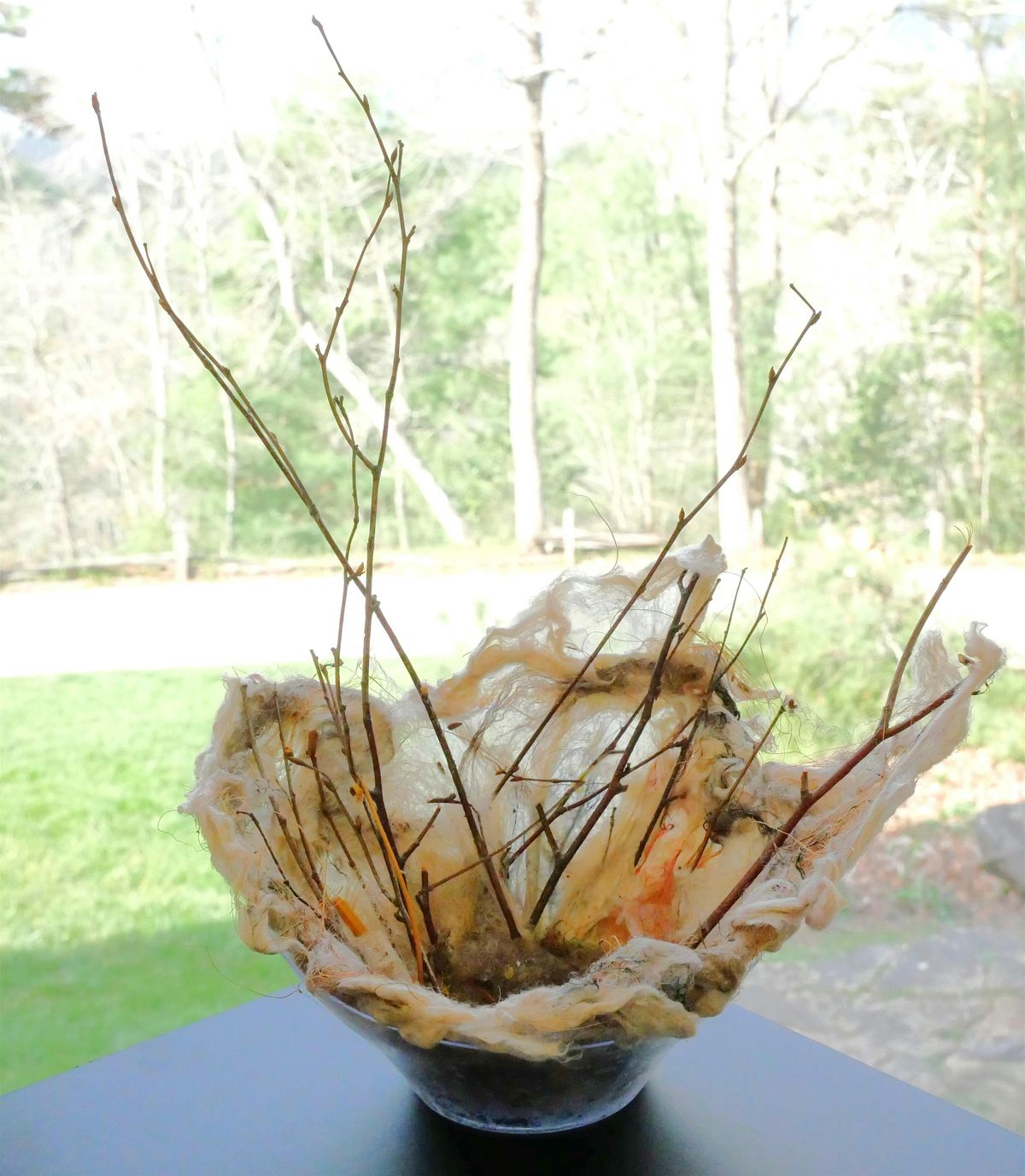 Organic Felted Fiber Bowl Workshop