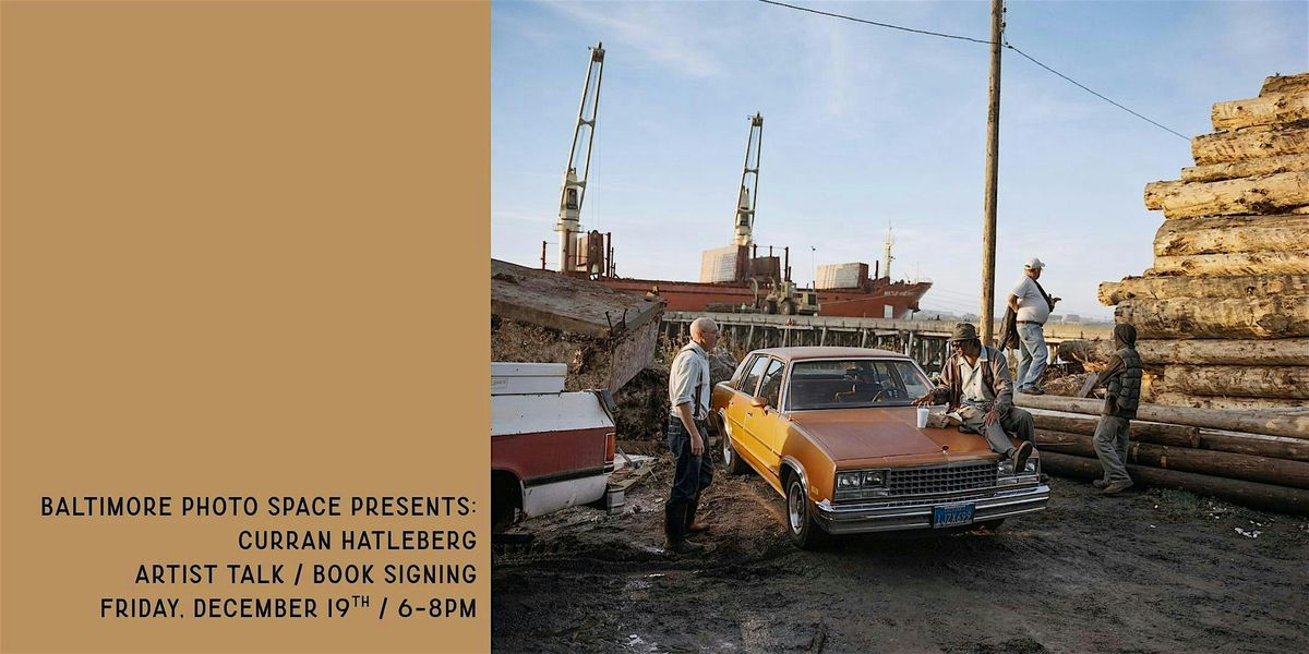 Curran Hatleberg Artist Talk & Book Signing