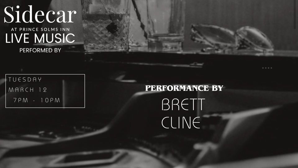 Brett Cline Sidecar at Prince Solms Inn, New Braunfels, TX March 12