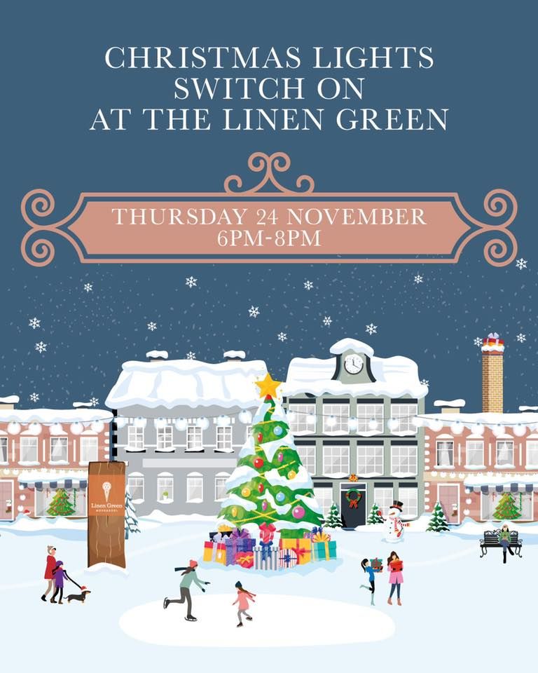 Christmas Light Switch On The Linen Green, Dungannon, NI November