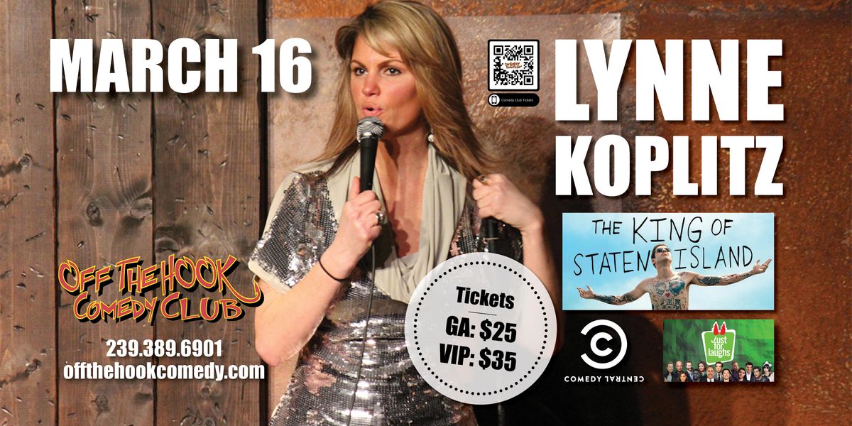 Comedian Lynne Koplitz Live In Naples Florida Off The Hook Comedy Club Naples Fl March 