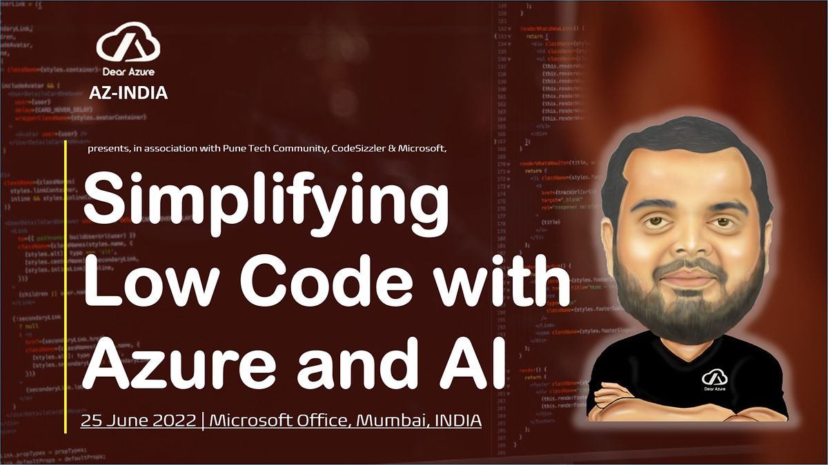 Low Code with Azure and AI | Microsoft Corporation India Private ...