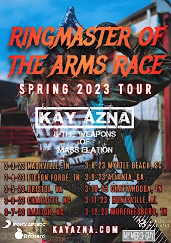 LYNCHBURG, VA- The Ringmaster Of The Arms Race Spring 2023 Tour
