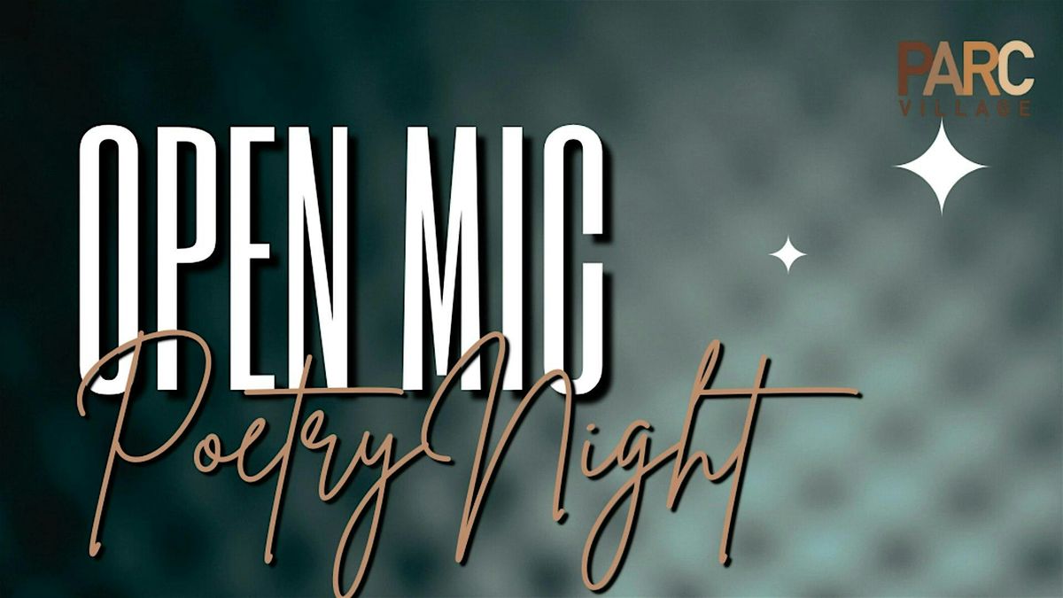 Open Mic Poetry Night