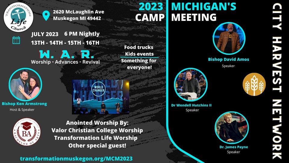 Transformation Lifes MCM2023 (Michigans Camp Meeting 2023