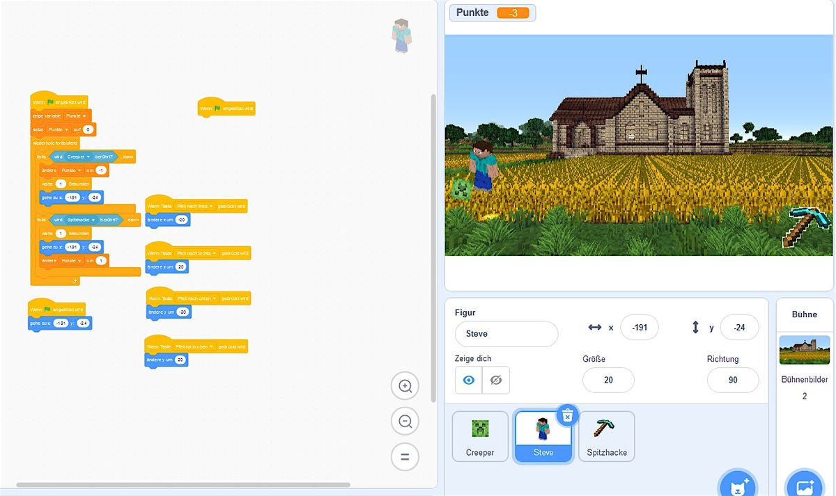 FabLabKids: Mein erstes selbst programmiertes Computerspiel