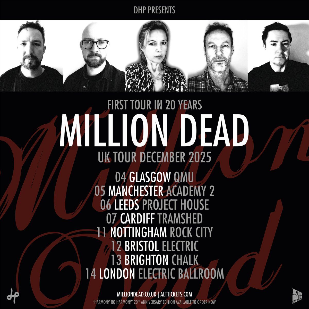 Million Dead Nottingham Tickets