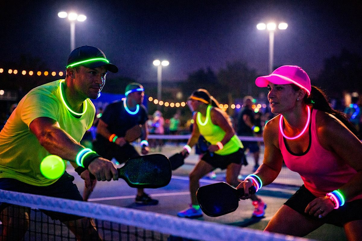 Friday Night Lights! Pickleball and Cornhole Tournament!