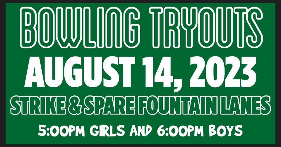 Tryouts 20232024 Strike & Spare Fountain Lanes, Knoxville, TN