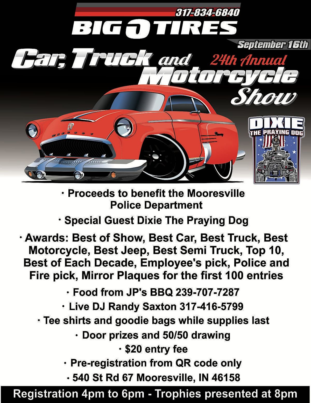 2023 Big O Tires Car Show Mooresville, IN Big O Tires, Mooresville