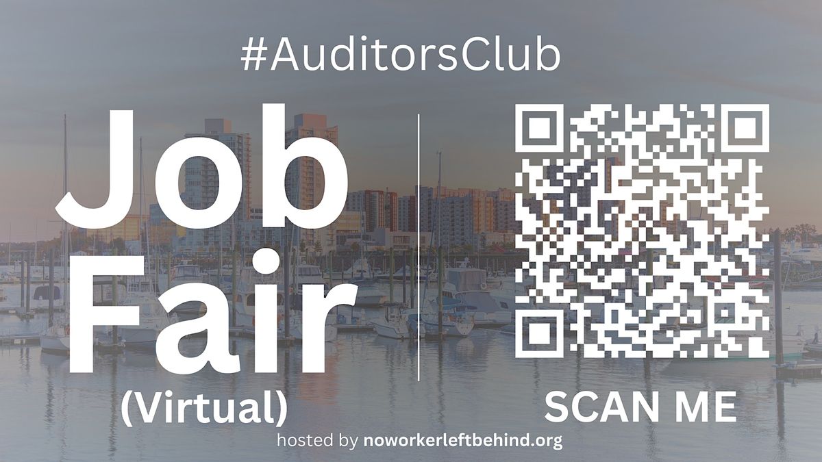 #AuditorsClub Virtual Job Fair \/ Career Expo Event #Stamford