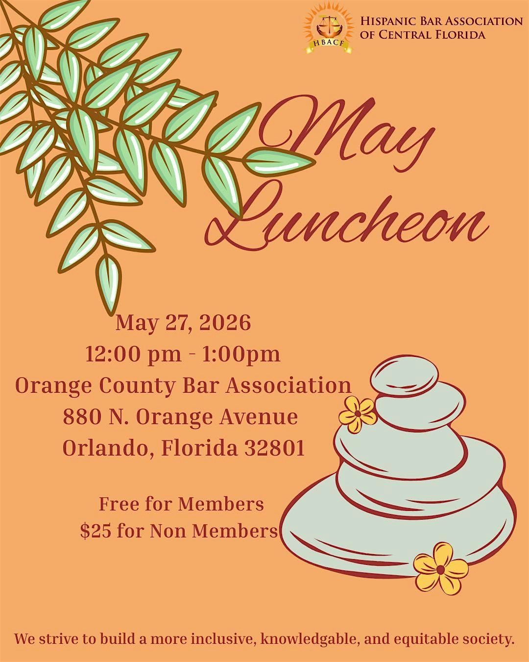 Luncheon at the Orange County Bar Association