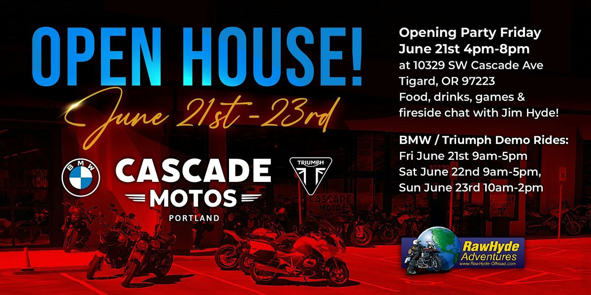 Cascade Motos Open House