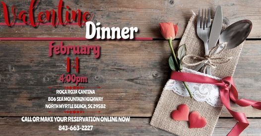 valentines day restaurant specials myrtle beach