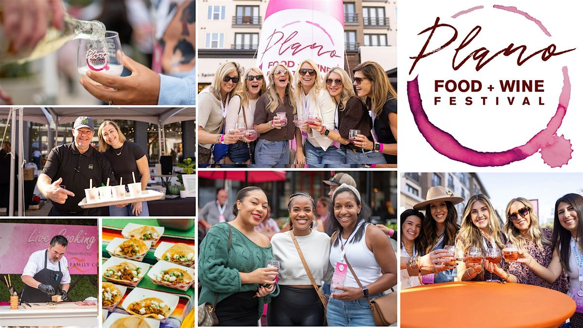 Plano Food + Wine Festival 2026
