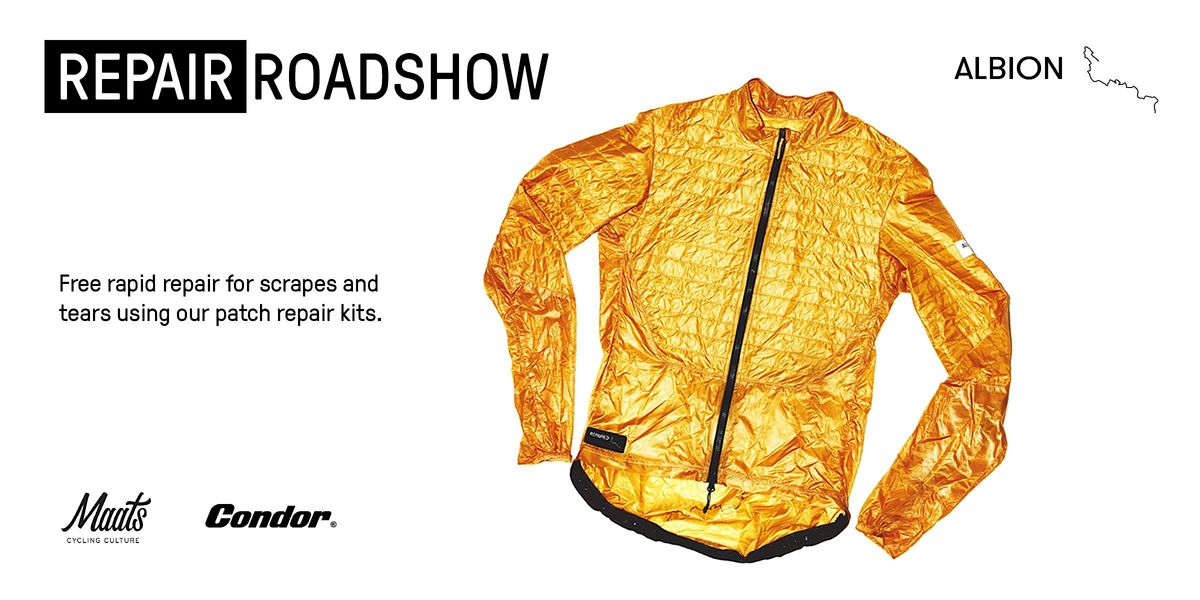 Albion x Maats Repair Roadshow