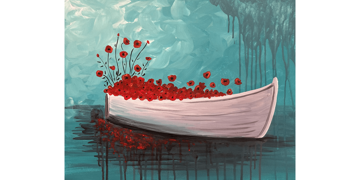 Boatload of Poppies - Paint and Sip in Houston | Classpop!\u2122