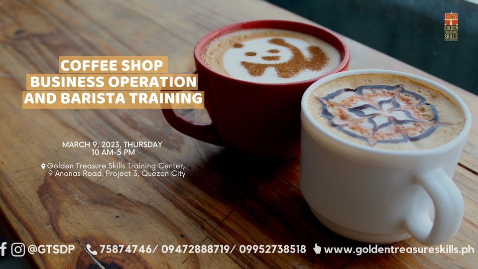 Coffee Shop Business Operation and Barista Training Weekday Class