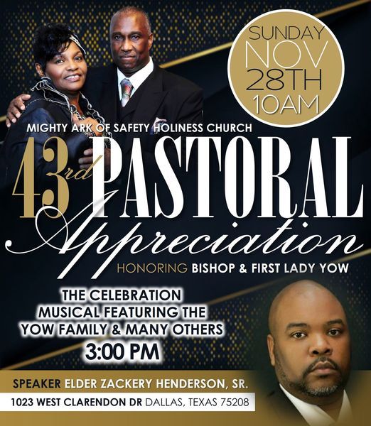 43rd Pastoral Appreciation