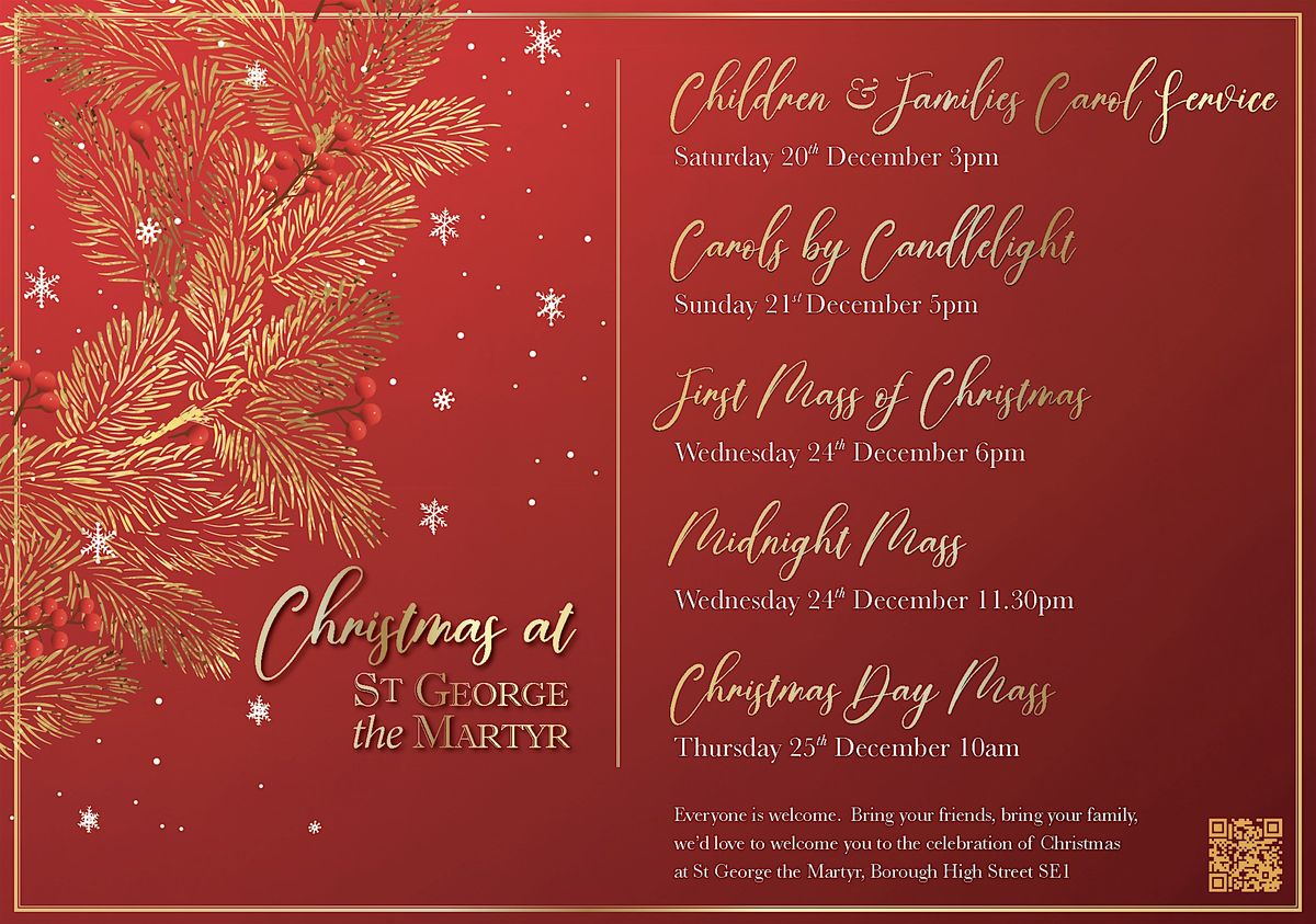 Carols by Candlelight at St George The Martyr, Borough