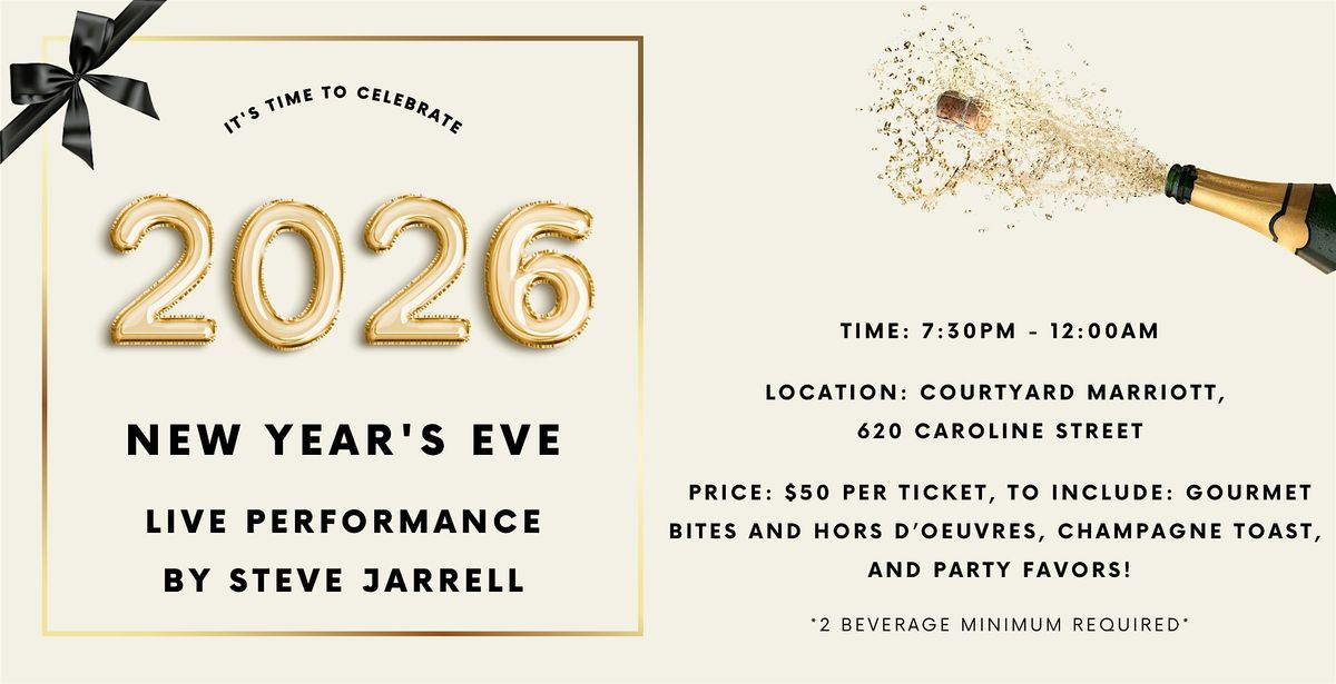 New Year's Eve Party w\/ Steve Jarrell