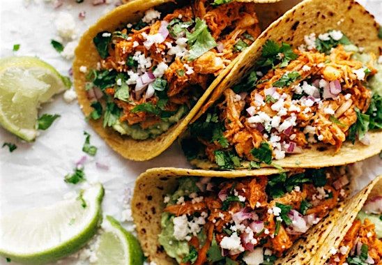 In-Person Class: Mexican Fiesta: Street Tacos, Guacamole, and Salsas! (NYC)