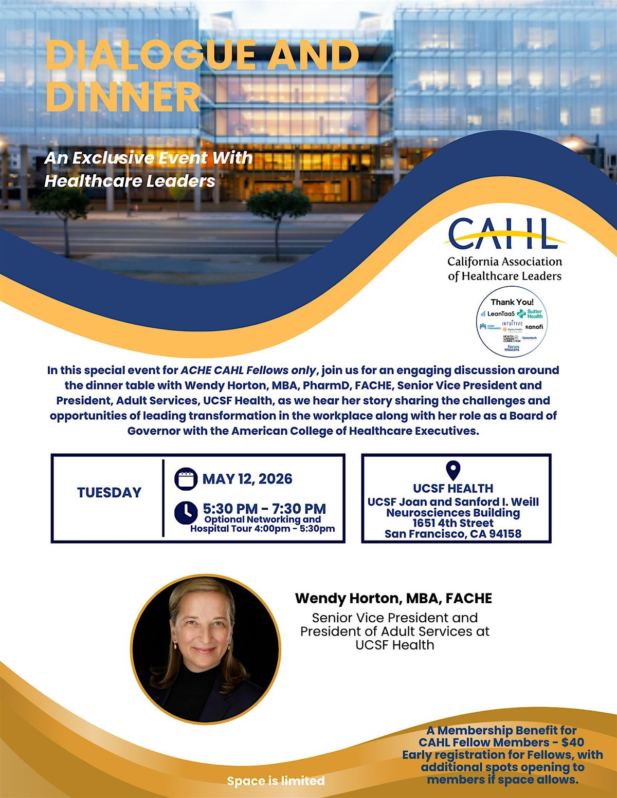 Dialogue and Dinner Event