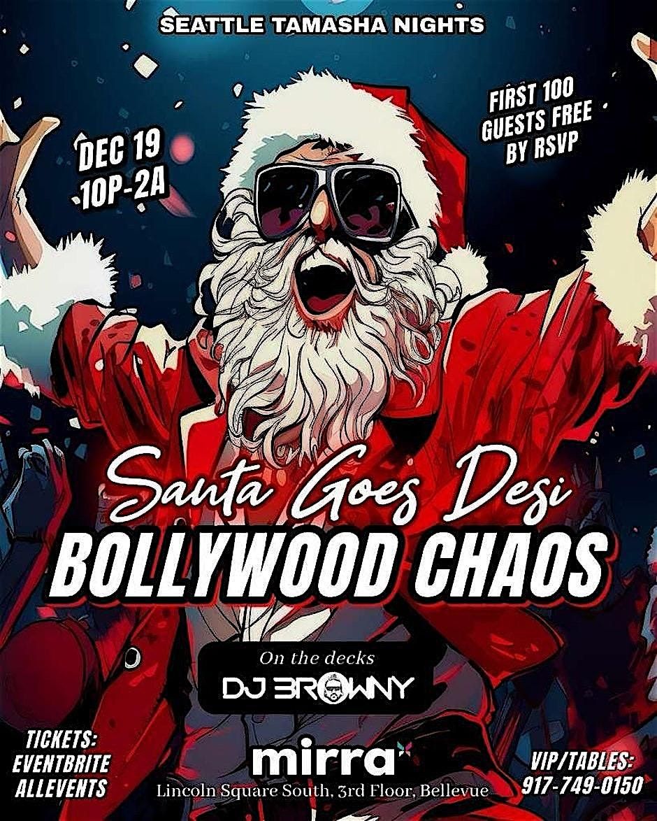 Blue Glove Presents: #1 SEATTLE BOLLYWOOD CHRISTMAS PARTY | MIRRA BELLEVUE
