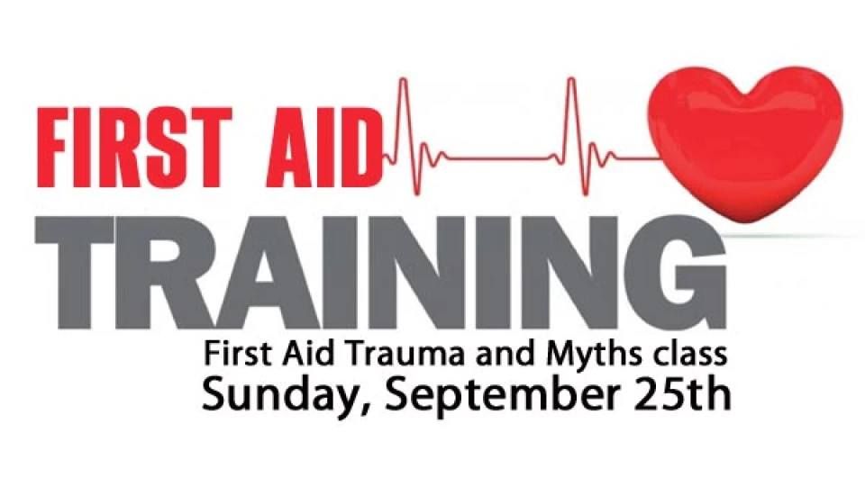 First Aid Trauma and Myths Class The Church at Cross Lake, Cypress