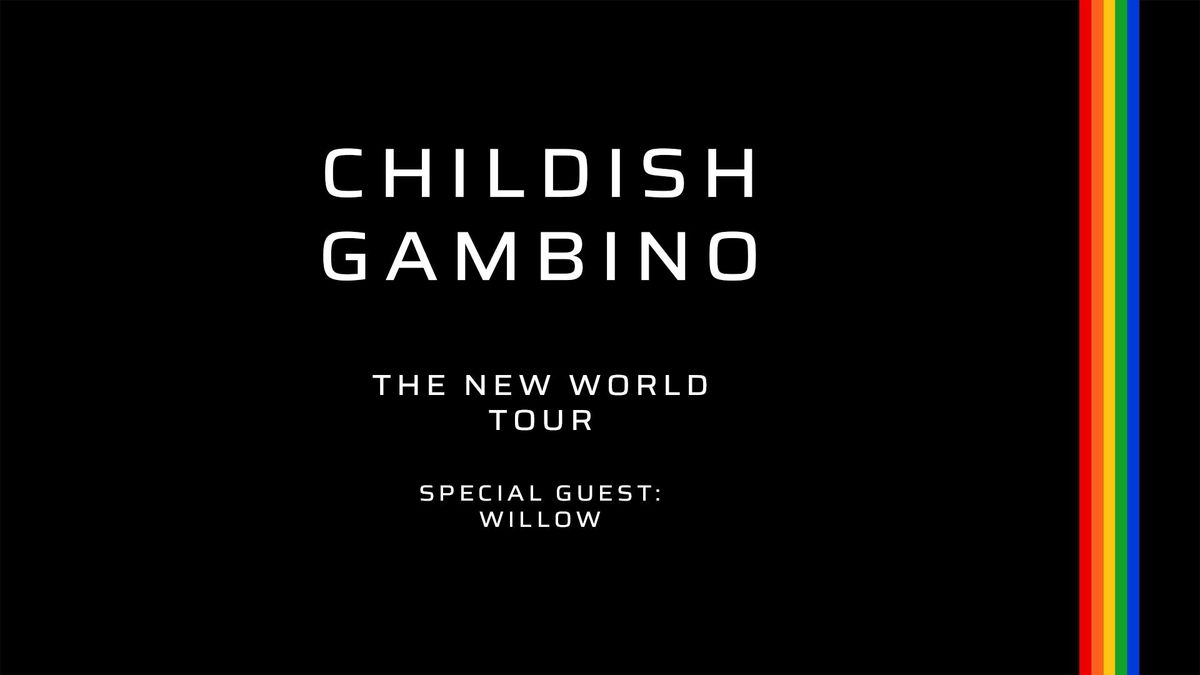 Childish Gambino The New World Tour Xcel Energy Center, Saint Paul