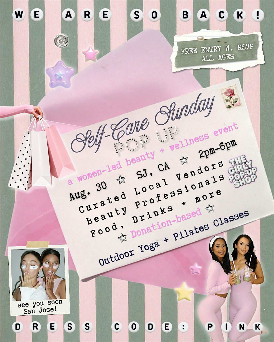 Self-care Sunday Pop-up