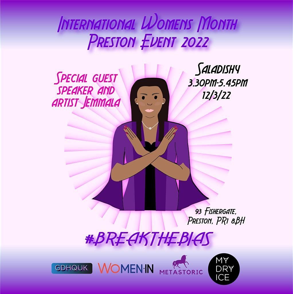 International Womens Month Preston Event 2022 Saladishy, Preston, EN