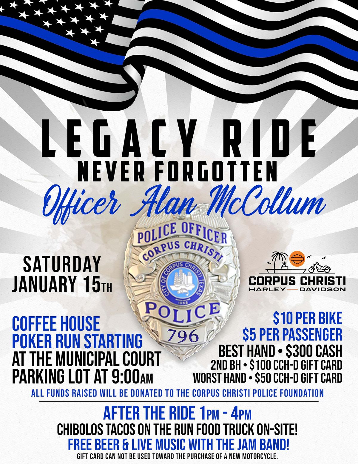 Legacy Ride Corpus Christi HarleyDavidson January 15, 2022