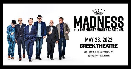 Greek Theater Schedule 2022 Madness | Greek Theatre, Los Angeles, Ca | May 28, 2022