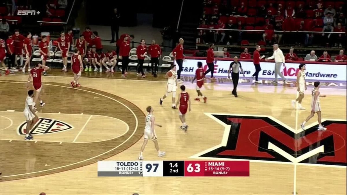 Miami (OH) RedHawks at Toledo Rockets Mens Basketball