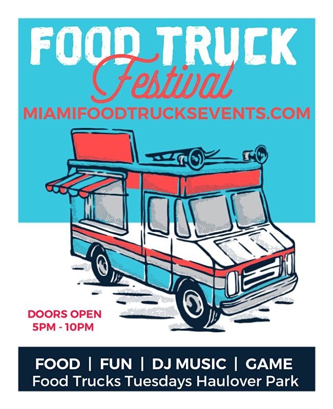 Food Trucks Tuesdays Event At Haulover Park