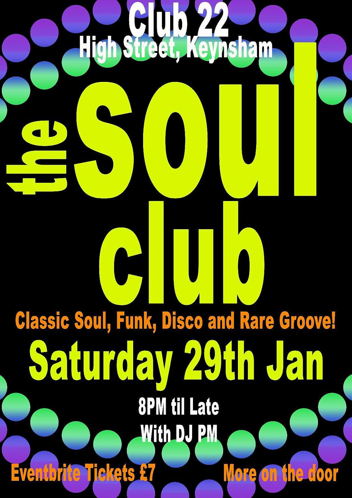The Soul Club - It's Time To Dance