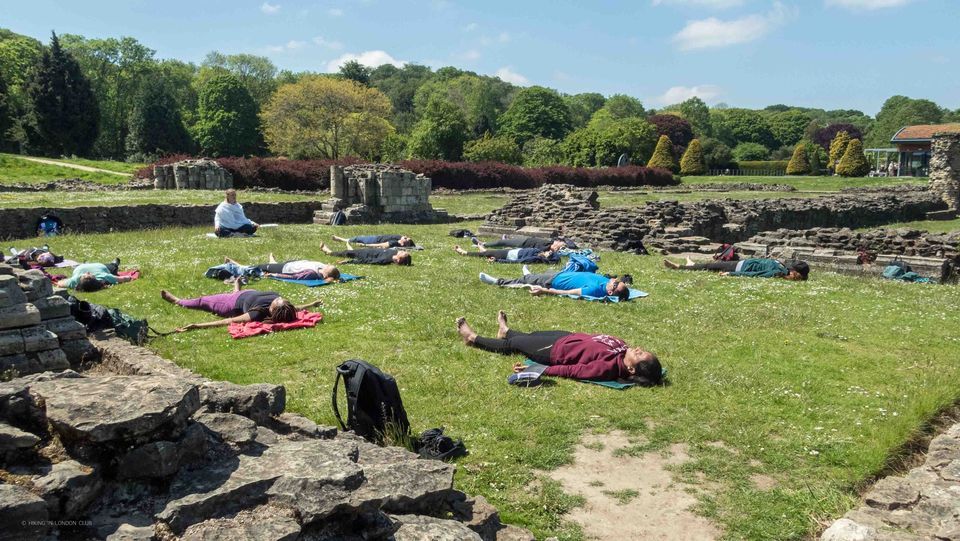 YOGA + HIKING - Lesnes Abbey Woods with Bostall Woods - DAY HIKE SUNDAY