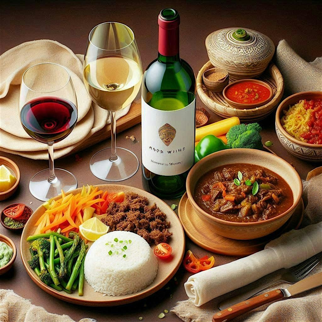 Ethiopian Wine Dinner featuring Vera's Kitchen and Nokesville Winery