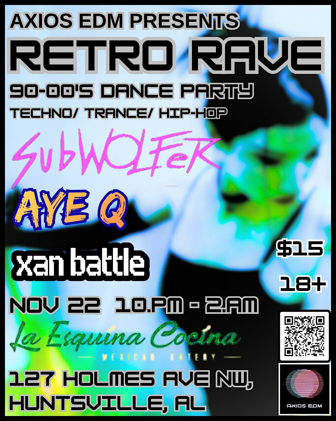 RETRO RAVE: 90'S-00'S DANCE PARTY