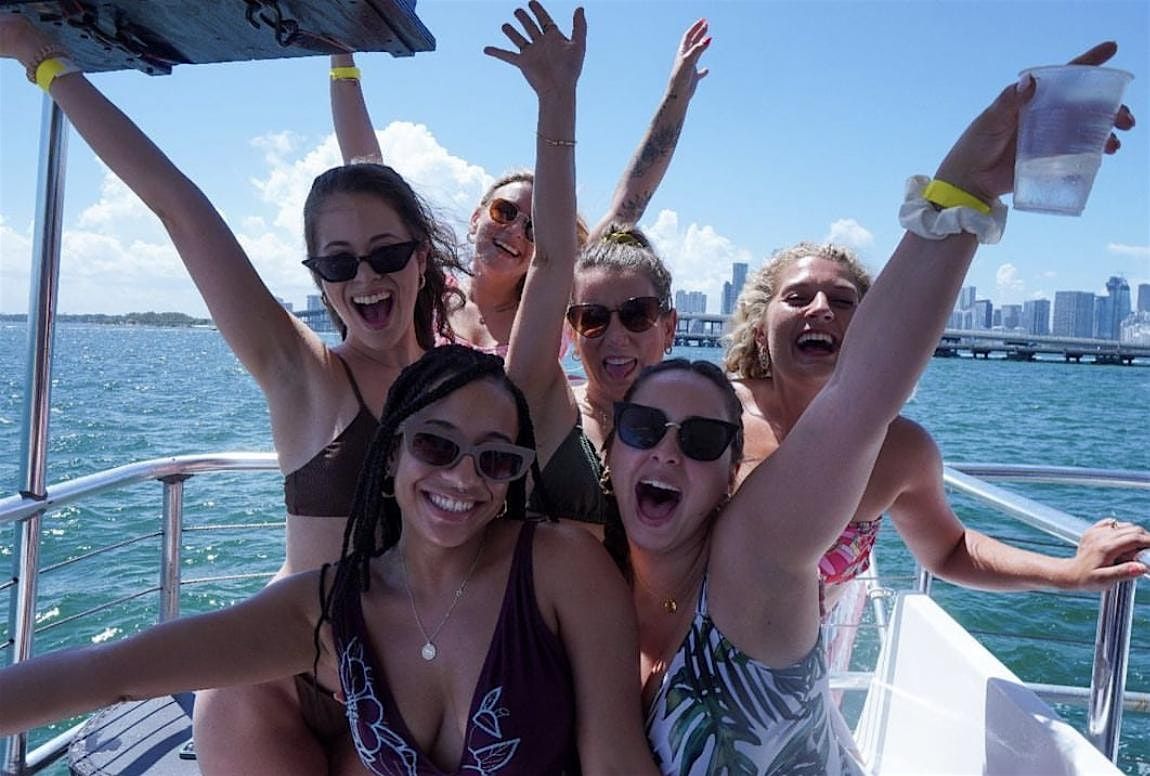 THE BIGGEST BOAT PARTY IN MIAMI BEACH SPRING BREAK 2025