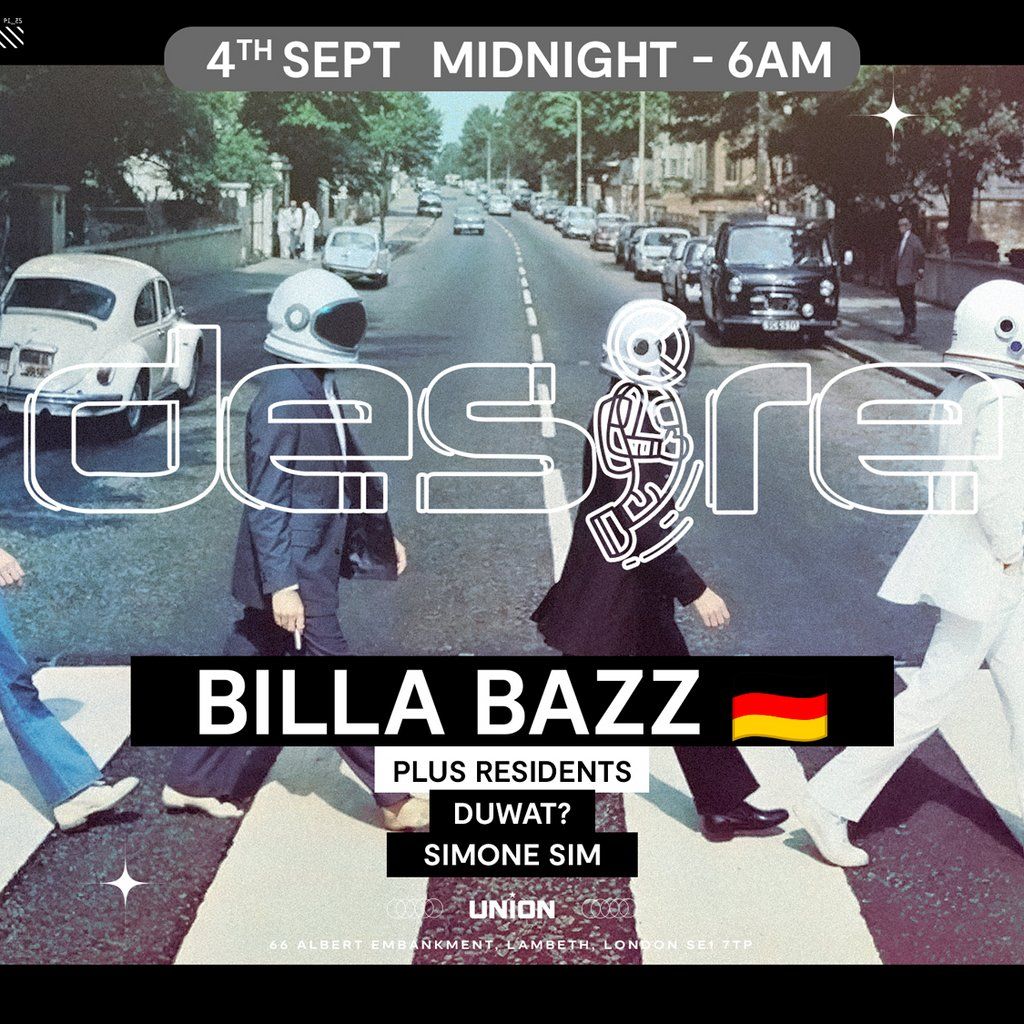 DESIRE - Weekly Thursday After Party - BILLA BAZZ