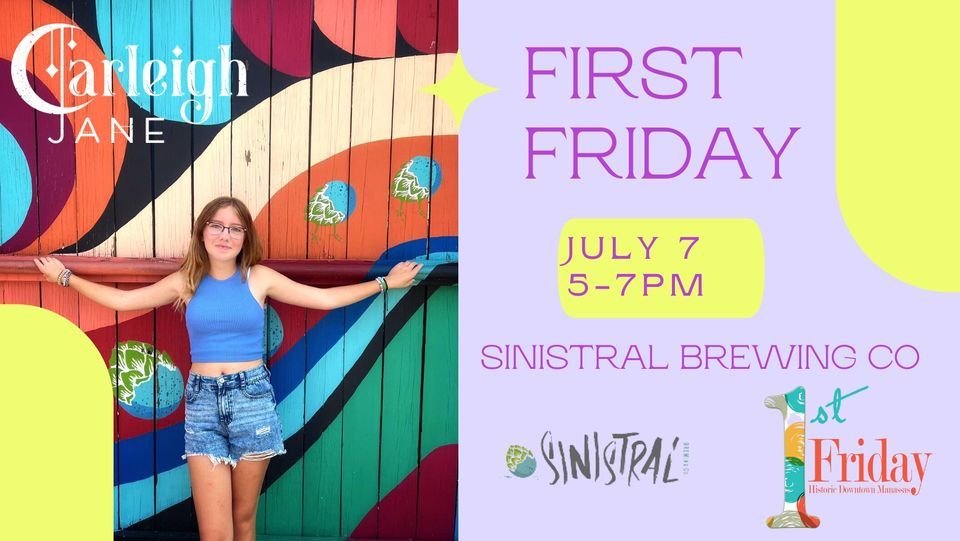 Carleigh Jane at Julys First Friday in Old Town Manassas Sinistral