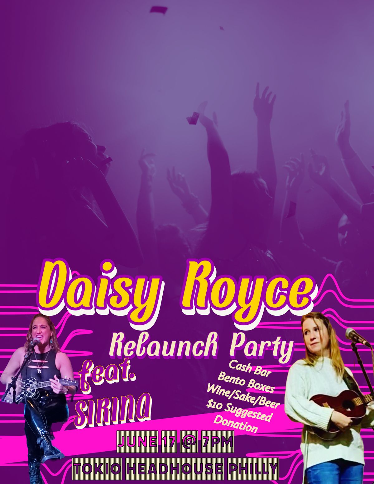 Daisy Royce Relaunch Party Feat. SIRINA Tokio HeadHouse Restaurant